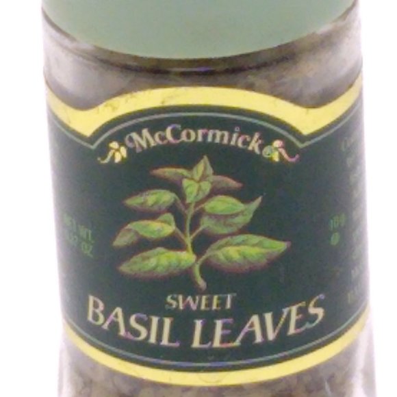 McCormick Sweet Basil Leaves 1985 Kitchen Decor Contents Considered Unusable VTG - Picture 7 of 7
